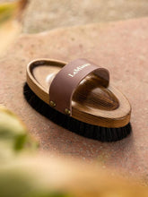 LeMieux Artisan Lambswool Body Brush Brown